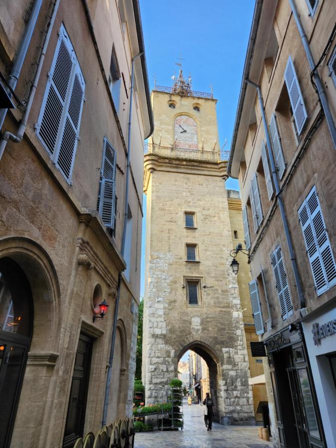 Le Beffroi De Gaston Climatise Leilighet Aix-en-Provence Eksteriør bilde
